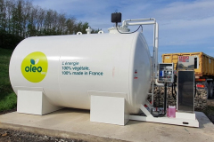 Avril - Site ECT Villeneuve-sous-Dammartin (77) - Mise en place d'une cuve de carburant vert Avril - Site ECT Villeneuve-sous-Dammartin (77) - Mise en place d'une cuve de carburant vert