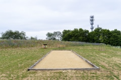 Un terrain de pétanque complète l'offre d'équipement