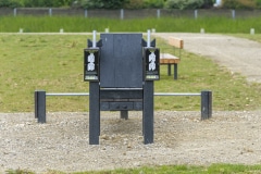 Ce nouvel espace est équipé d'agrès sportifs