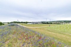 Le parc ECT et ses 400 m de chemin piéton sont ouverts pour accueillir cette course