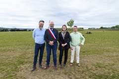 Le parc réalisé en partenariat avec la mairie de Buchelay