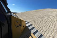 Les modelés en calcaire des 6 hectares de pelouses sèches sont finalisés