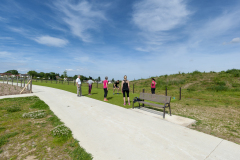 Le parc de la Fosse Maussoin est également un lieu de rencontre pour les sportifs Le parc de la Fosse Maussoin est également un lieu de rencontre pour les sportifs