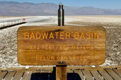 Ambiance désertique au cœur de la Vallée de la Mort.