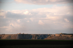 Depuis un chemin qui longe la N2 Depuis un chemin qui longe la N2