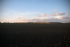 Depuis un chemin qui longe la N2 Depuis un chemin qui longe la N2