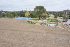 Les aménagements verts sont en cours Les aménagements verts sont en cours